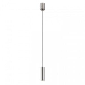 Suspensie Redo Takto, nichel satinat, LED, 8.5W, 805 Lm, alb cald 3000K, D.4.1cm, 01-3667