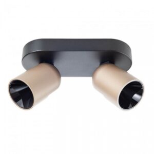 Plafoniera/Aplica Redo Kobe, cafeniu/ negru, LED, 16W, 1656Lm, alb cald 3000K, 01-3670