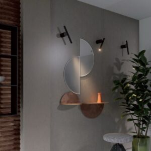 Aplica Redo Praxi, negru, LED, 8.3W, 805 lumeni, alb cald 3000K, 01-3983