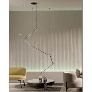 STICK SUSPENSIE REDO LED 48W 3000K 7255 Lm Negru mat, dimabila, 01-2801