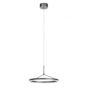 Suspensie Redo Orbit, negru mat, LED, 27W, 2416 lumeni, alb cald 3000K, D.40 cm, 01-3835