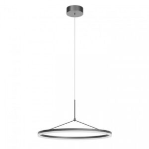 Suspensie Redo Orbit, negru mat, LED, 39W, 3514 lumeni, alb cald 3000K, D.60 cm, 01-3838