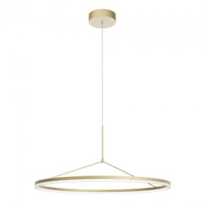 Suspensie Redo Orbit, bronz, LED, 48W, 4320 lumeni, alb cald 3000K, D.80 cm, 01-3840