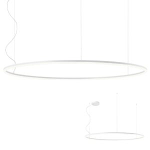 ORBIT SUSPENSIE REDO LED 105W 4000K D1500 Alb mat, Dimabila TRIAC 01-1920-TRIAC