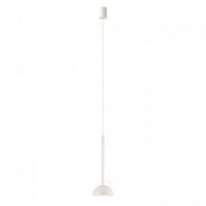Suspensie Redo RAVEN, led 9W, 3000K, 684Lm, Alb mat, D.10cm, 01-3845