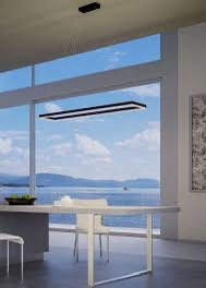 FEBE SUSPENSIE REDO LED 48W 4000K D300*1200 Negru mat, 01-2928