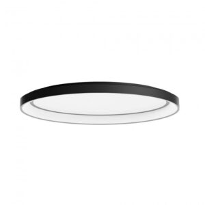 Plafoniera Redo Nobu, negru mat, LED CCT, 60W, 3676 lumeni, 3000K/4000K, L.60 cm, 01-3808