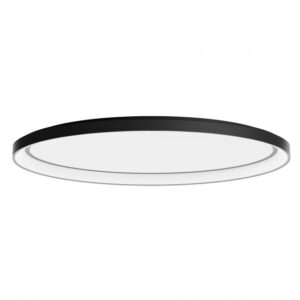 Plafoniera Redo Nobu, negru mat, LED CCT, 80W, 4904 lumeni, 3000K/4000K, L.80 cm, 01-3811