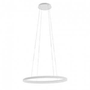 Suspensie Redo Nobu, alb mat, LED CCT, 80W, 4904 lumeni, 3000K/4000K, L.80 cm, 01-3812
