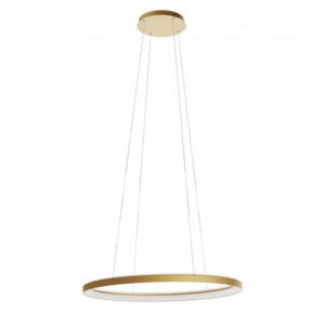 Suspensie Redo Nobu, auriu mat, LED CCT, 80W, 4904 lumeni, 3000K/4000K, L.80 cm, 01-3813