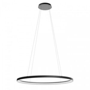 Suspensie Redo Nobu, negru mat, LED CCT, 100W, 6158 lumeni, 3000K/4000K, L.100 cm, 01-3817