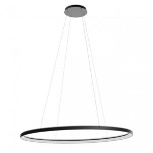 Lustră Redo Nobu, negru mat, LED CCT, 120W, 7296 lumeni, 3000K/4000K, L.120 cm, 01-3820