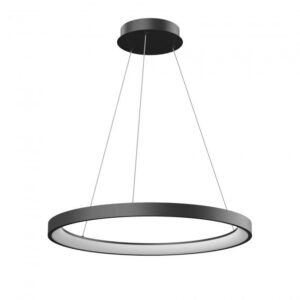 Lustră Redo ICONIC, Negru mat, LED 50W, CCT 3000K/4000K, 6288Lm, D. 580, 01-3913