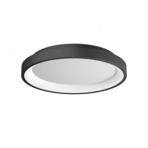 Plafoniera Redo ICONIC, Negru mat, LED 30W, CCT 3000K/4000K, 4646Lm, D. 380, 01-3904