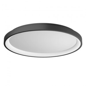 Plafoniera Redo ICONIC, Negru mat, LED 50W, CCT 3000K/4000K, 6288Lm, D. 580, 01-3910