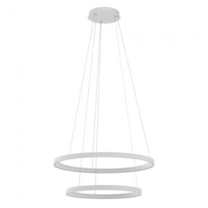 Lustră Redo ICONIC, Alb mat, LED 110W, CCT 3000K/4000K, 13242Lm, D. 58cm+ 78cm, 01-3920