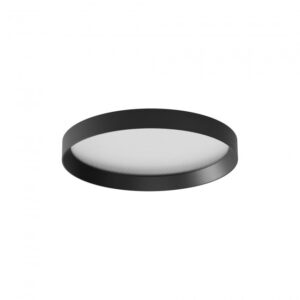 Plafoniera Redo Dama, Negru mat, LED 30W, CCT 3000K/4000K/5000K, 3806Lm, D. 35cm, 01-3753