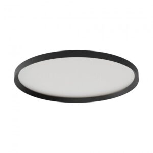 Plafoniera Redo Dama, Negru mat, LED 50W, CCT 3000K/4000K/5000K, 6621Lm, D. 60cm, 01-3755