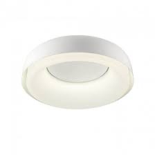 Plafoniera Redo Dip, alb lucios, LED CCT, 30W, 3123Lm, 2700K/3000K/4000K/5000K/6500K, D.49 cm, 01-3940