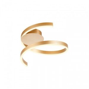 Plafonieră Redo SCROLL , Bronz, LED 27W, 3000K/4000K/6000K, Dimabila in 3 pași, 2900Lm, 01-4008