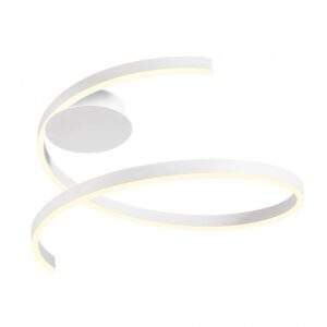 Plafonieră Redo SCROLL , Alb mat, LED 38W, 3000K/4000K/6000K, Dimabila in 3 pași, 4200Lm, 01-4010