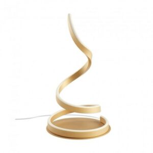 Veioza Redo Scroll, bronz mat, LED, 19W, 1050 lumeni, 3000K/4000K/6000K, H. 46 cm, 01-4279