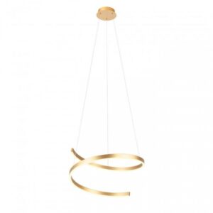 Suspensie Redo Scroll, bronz, LED, 38W, 4150Lm, 3000K/4000K/6000K, D.60 cm, 01-4014