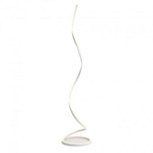 Lampadar Redo Scroll, alb mat, LED, 30W, 1650 lumeni, 3000K/4000K/6000K, H. 170 cm, 01-4281