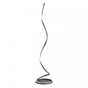 Lampadar Redo Scroll, negru mat, LED, 30W, 1650 lumeni, 3000K/4000K/6000K, H. 170 cm, 01-4283