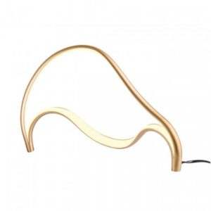 Veioza Redo Tempest, auriu mat, LED, 12W, 840 lumeni, alb cald 3000K, L.40 cm, 01-3601