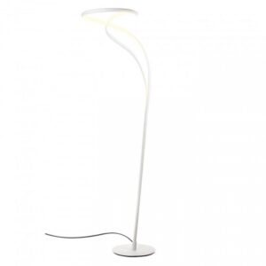Lampadar Redo Tempest, alb mat, LED, 30W, 2100 lumeni, alb cald 3000K, H.160 cm, 01-3606