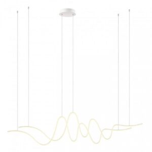 Suspensie Redo Impuls, alb mat, LED, 68W, 4760Lm, alb cald 3000K, L.171cm, 01-3621