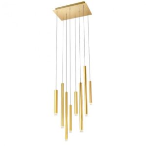 LUSTRĂ REDO MADISON  LED 32W 3000K Auriu mat, 01-2046