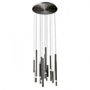 LUSTRĂ REDO MADISON LED 64W 3000K Negru mat, 01-2060