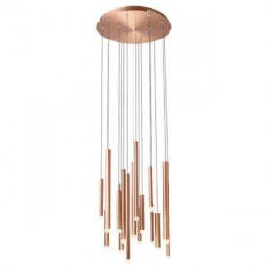 LUSTRĂ REDO MADISON LED 64W 3000K Cupru mat, 01-2059