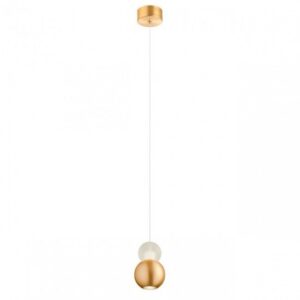Suspensie Redo AOBA LED 8W IP20 3000K , auriu, 01-2693