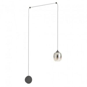 Aplica Redo Khadi, negru mat, LED, 6W, 370 lumeni, alb cald 3000K, 01-3484