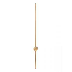 Aplica Smarter Taboo, alamă, LED, 11W, 871 lumeni, alb cald 3000K, L. 103 cm, 01-3124
