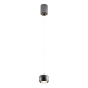 Suspensie Smarter Aves, negru mat, LED, 12W, 720 lumeni, alb cald 3000K, D.10 cm, 01-3550