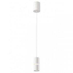 Suspensie Smarter Naku, alb mat, LED, 12W, 680 lumeni, alb cald 3000K, D.7 cm, 01-4060