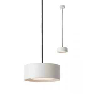 Suspensie Smarter Punkt, alb mat, LED, 6W, 374 lumeni, alb cald 3000K, D.15 cm, 01-3099