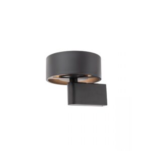 Aplica Smarter Punkt, negru mat, LED, 6W, 374 lumeni, alb cald 3000K, 01-3095