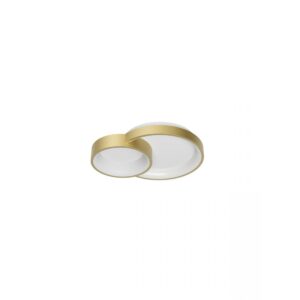 Plafoniera Smarter Combi, auriu  mat, LED CCT, 40W, 3000/4000/6000K, 5132 Lm, L.48 cm, 01-3368