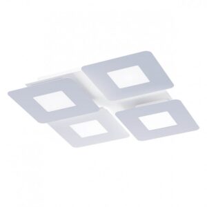 Plafoniera Smarter Quant, alb mat, LED CCT, 47W, 5589 Lm, 3000K/4000K, L.51 cm, 05-1004