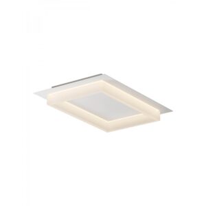 Plafoniera Smarter Perimetro, alb mat, LED CCT, 36W, 3000K-4000K-6500K, 2155 lumeni, L.50 cm, 05-974