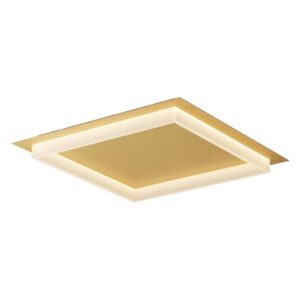 Plafoniera Smarter Perimetro, auriu mat, LED CCT, 50W, 3000K-4000K-6500K, 3200 lumeni, L.65 cm, 05-984