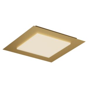 Plafoniera Smarter Tatami, auriu mat, LED CCT, 40W, 2520 lumeni, 3000K/4000K/6500K, L.50 cm, 05-996