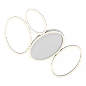 Lustra Smarter Ritmo, alb mat, LED CCT, 60W, 3131 lumeni, 3000K/4000K, L.86 cm, 01-3771