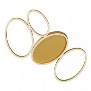 Lustra Smarter Ritmo, auriu mat, LED CCT, 60W, 3131 lumeni, 3000K/4000K, L.86 cm, 01-3772