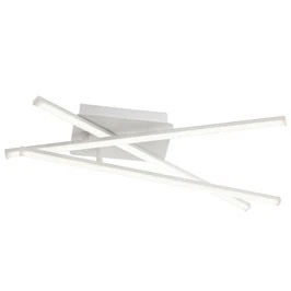 Lustra Smarter Mikura, negru/lemn, LED, 35.5W, 3000K, 1400 lumeni, L.60 cm, 01-3493